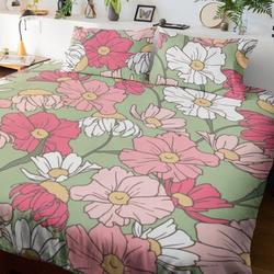 Peony biophilic Bedding Set Gift For Your Girlfriend Boyfriend Gift For Love Gift For Friend Best Valentine Present Holiday Gift