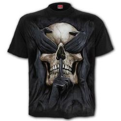 SPIRAL Direct See No Evil T-Shirt,/Tee/Top/ Biker/Skull/Goth/Horror/Skull/Evil Meaningful Gift For Family Gift For Boyfriend Valentine Gift