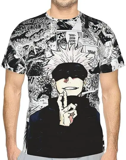 Jujutsu Kaisen 3D T Shirt Street Fashion Meaningful Gift For Family Gift For Boyfriend Valentine Gift