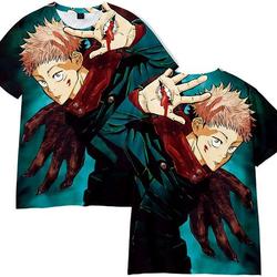 Unisex 3D Printing Jujutsu Kaisen Summer Casual T-Shirt Meaningful Gift For Family Gift For Boyfriend Valentine Gift