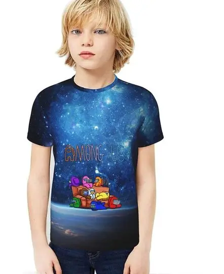 Among Us Kids 3D T Shirt Meaningful Gift For Family Gift For Boyfriend Valentine Gift