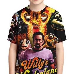 Willy's Joyful Wonderland T Shirt Kids Youth 3D Print Meaningful Gift For Family Gift For Boyfriend Valentine Gift
