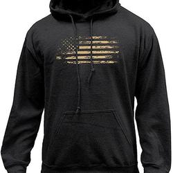 Distressed American Flag Pullover Hoodie 3D Hoodie
