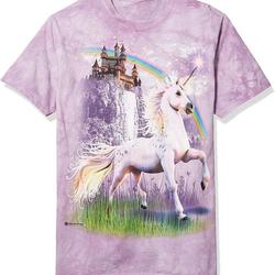 The Mountain Men's Unicorn Castle T-Shirt Meaningful Gift For Family Gift For Boyfriend Valentine Gift