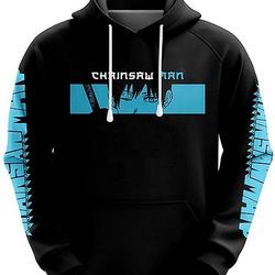 Aki Hayakawa Chainsaw Man 3D Hoodie Pullover
