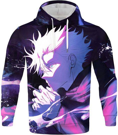 Jujutsu Kaisen Printed Unisex Anime 3D Hoodie