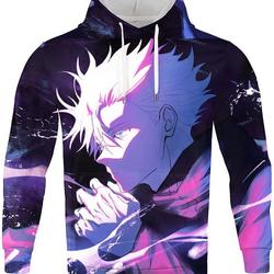 Jujutsu Kaisen Printed Unisex Anime 3D Hoodie