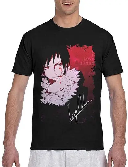 Izaya Orihara Men 3D Full Print Short Sleeve T-Shirt Meaningful Gift For Family Gift For Boyfriend Valentine Gift