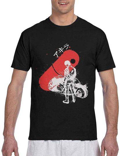 Good Akira 80'S Men 3D Full Print Short Sleeve T-Shirt Meaningful Gift For Family Gift For Boyfriend Valentine Gift