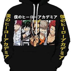My Hero Academia Hoodie Jacket Pullover Hoodie
