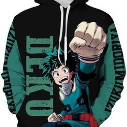 My Hero Academia 3D Printed Hoodie