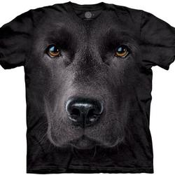 Men's Black Lab Face 3D Shirt Meaningful Gift For Family Gift For Boyfriend Valentine Gift