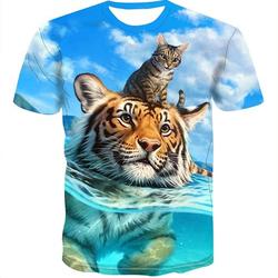 Unisex 3D Short Sleeve T-Shirts for Men Women Meaningful Gift For Family Gift For Boyfriend Valentine Gift