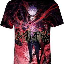 Men Women's Jujutsu Kaisen 3D Anime T-Shirt Meaningful Gift For Family Gift For Boyfriend Valentine Gift