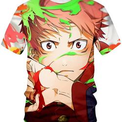 Jujutsu Kaisen Yuji Itadori Satoru Gojo Tshirt Meaningful Gift For Family Gift For Boyfriend Valentine Gift
