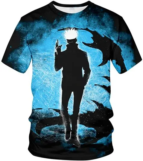 Jujutsu Kaisen Anime Printed T-Shirt Meaningful Gift For Family Gift For Boyfriend Valentine Gift