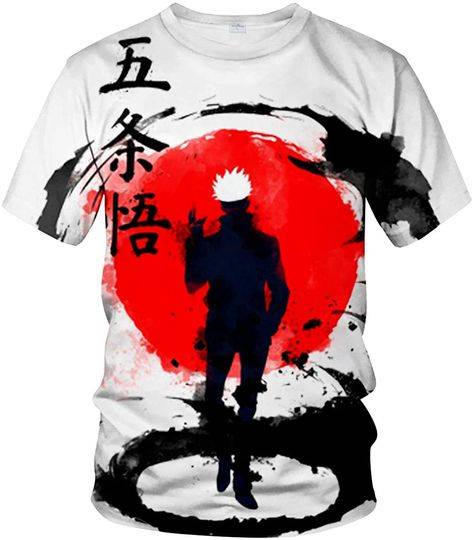 The Japanese Anime Jujutsu Kaisen 3d T-shirt Meaningful Gift For Family Gift For Boyfriend Valentine Gift