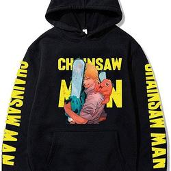 Chainsaw Man Print Hoodies Women/Men Kangaroo Unisex Hoodie