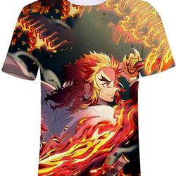Men's Demon Slayer 3D Anime Printed T-Shirt Meaningful Gift For Family Gift For Boyfriend Valentine Gift