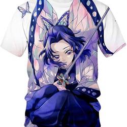 Anime Demon Slayer T-Shirt Mens Meaningful Gift For Family Gift For Boyfriend Valentine Gift