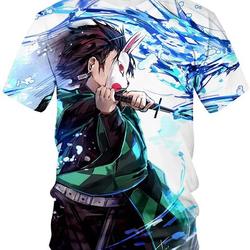 Tshirt 3D Graphic Demon Slayer Tee for Mens Meaningful Gift For Family Gift For Boyfriend Valentine Gift