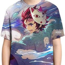 Demon Slayer Kimetsu no Yaiba Boys Girls T-Shirt Meaningful Gift For Family Gift For Boyfriend Valentine Gift