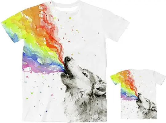 3D Graphic T-Shirt for Boy Girl Meaningful Gift For Family Gift For Boyfriend Valentine Gift