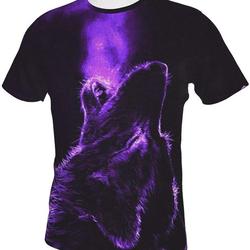 Fantasy Wolfs 3D Full Printed Crew Neck Tees Meaningful Gift For Family Gift For Boyfriend Valentine Gift