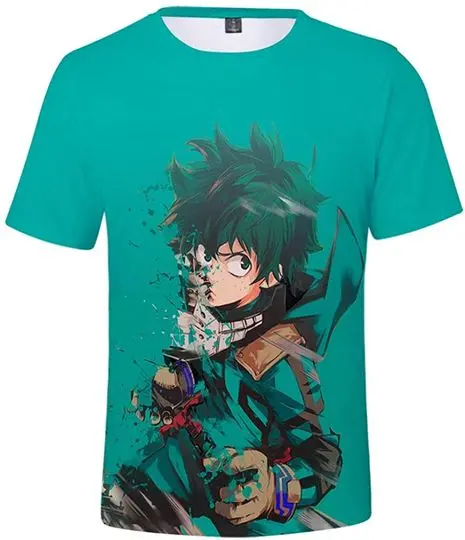 My Hero Academia 3D T-Shirt Meaningful Gift For Family Gift For Boyfriend Valentine Gift