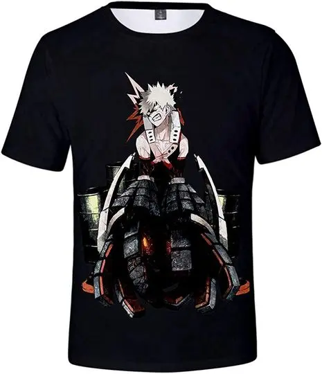 My Hero Academia 3D Print T-Shirt Meaningful Gift For Family Gift For Boyfriend Valentine Gift