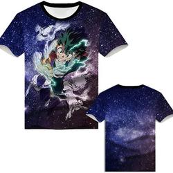 My Hero Academia Unisex Summer Loose Short Sleeve Meaningful Gift For Family Gift For Boyfriend Valentine Gift