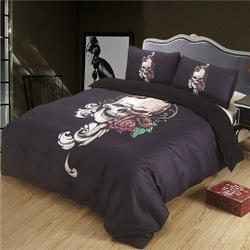 Skull Bedding Set Gift For Your Girlfriend Boyfriend Gift For Love Gift For Friend Best Valentine Present Holiday Gift