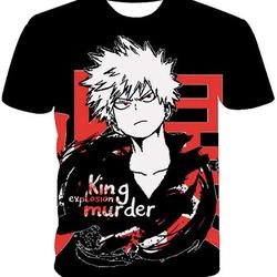 Hero Academia T-Shirt 3D Shirts Cosplay Meaningful Gift For Family Gift For Boyfriend Valentine Gift