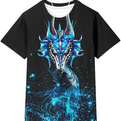 3D Print Graphic Short Sleeve T-Shirt Meaningful Gift For Family Gift For Boyfriend Valentine Gift