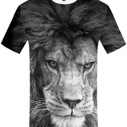 Animal Lion 3D Printed Graphic Tee Meaningful Gift For Family Gift For Boyfriend Valentine Gift