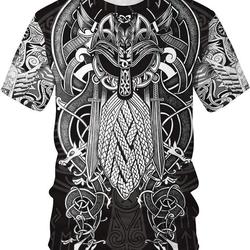 Vikings T Shirt 3D Print Meaningful Gift For Family Gift For Boyfriend Valentine Gift