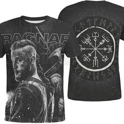Odin Raven Viking T-Shirt 3D All Over T-shirt Meaningful Gift For Family Gift For Boyfriend Valentine Gift