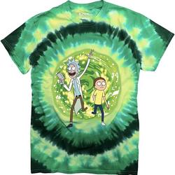 Men���s Adventures of Rick and Morty Portal T-Shirt Meaningful Gift For Family Gift For Boyfriend Valentine Gift