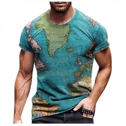 World Map Print T Shirt Meaningful Gift For Family Gift For Boyfriend Valentine Gift