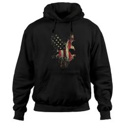 Eagle Old Glory Men's Hoodie