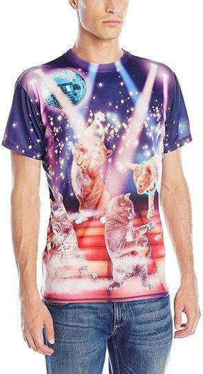 Faux Real Men's 3D Photo-Realistic Short Sleeve T-Shirt Meaningful Gift For Family Gift For Boyfriend Valentine Gift