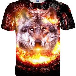Neemanndy 3D Graphic Colorful T-Shirts Short Sleeve Crew Neck Print Tee for Men Women and Youngs Meaningful Gift For Family Gift For Boyfriend Valentine Gift