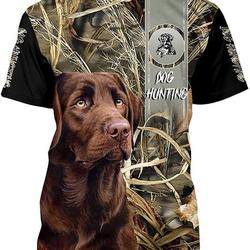 GGmar Unisex Clothing Funny Hunting Dog Camo Hoodie Casual Sweatshirt Meaningful Gift For Family Gift For Boyfriend Valentine Gift
