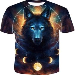 SLTX Men's 3D Printed Short Sleeve Fashion T Shirt,23 Styles,M-3XL Meaningful Gift For Family Gift For Boyfriend Valentine Gift
