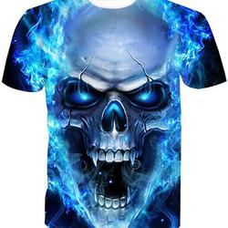 Volanic Unisex 3D Digital Printed Pattern Short Sleeve T-Shirts for Men Women Meaningful Gift For Family Gift For Boyfriend Valentine Gift