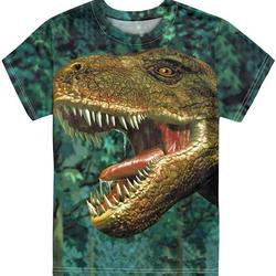 Kids Dino T-Shirt Short Sleeves Dinosaur Shirt for Boys Girls Meaningful Gift For Family Gift For Boyfriend Valentine Gift