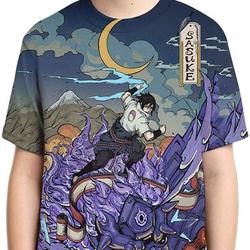 Japanese Anime T-Shirts 3D Print Short Sleeve forchild Youth Size Unisex_aa Meaningful Gift For Family Gift For Boyfriend Valentine Gift