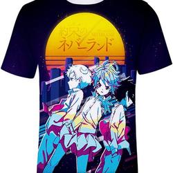 Anime The Promised Neverland Shirt Cosplay T Shirt Unisex 3D Printed Tee Shirt Tops Meaningful Gift For Family Gift For Boyfriend Valentine Gift