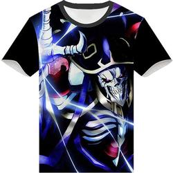 Anime Overlord 3D Printed T-Shirt Adult Cosplay Funny Short Sleeve Tee Tops Meaningful Gift For Family Gift For Boyfriend Valentine Gift