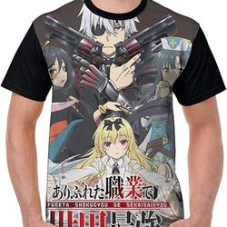 Men 3D Printed Hajime Nagumo Anime Short Sleeve T-Shirts Meaningful Gift For Family Gift For Boyfriend Valentine Gift